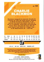 2019 Donruss Charlie Blackmon #131