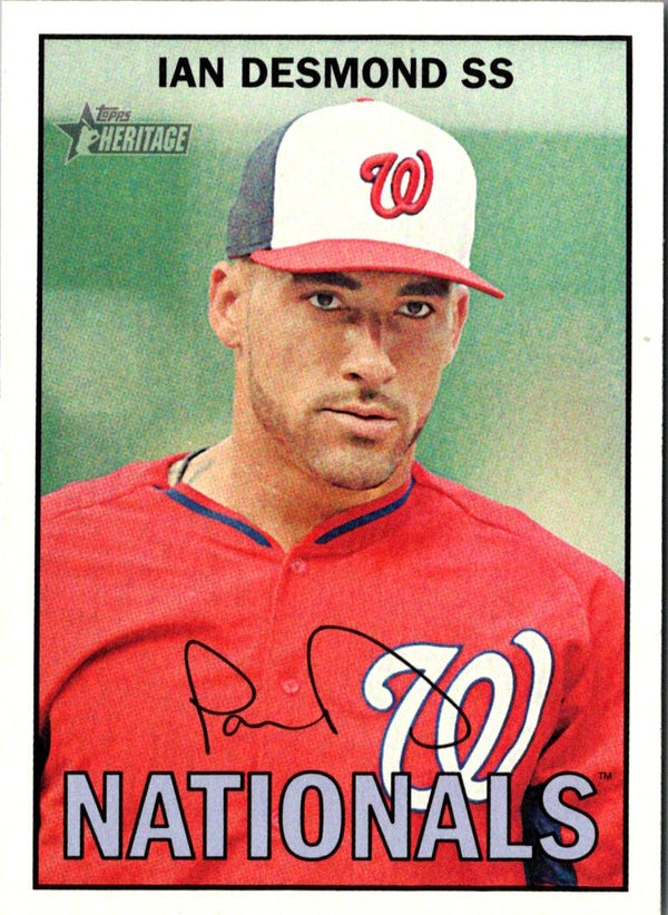 2016 Topps Heritage Ian Desmond #19