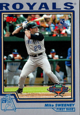 2004 Topps Opening Day Mike Sweeney #128