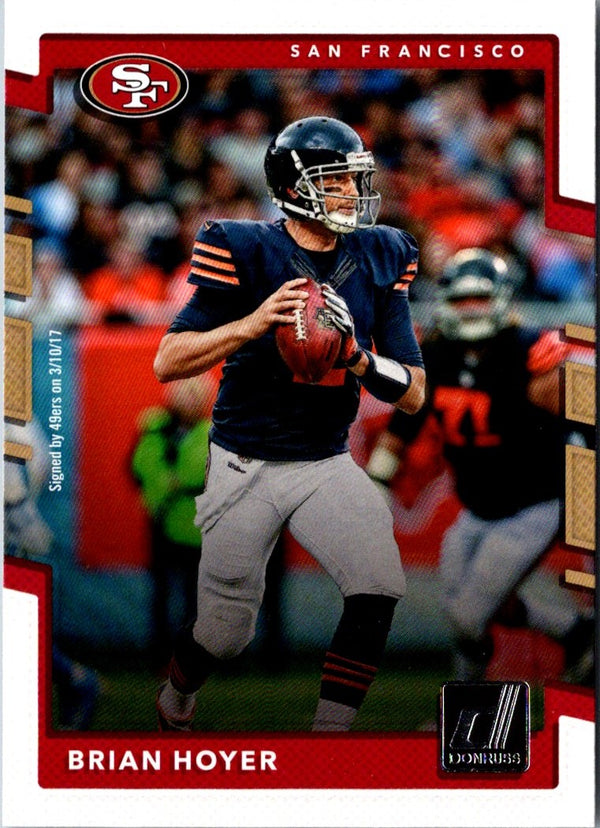 2017 Donruss Brian Hoyer #233