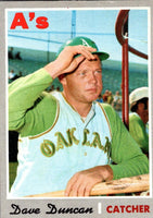 1970 Topps Dave Duncan #678 EX-MT+