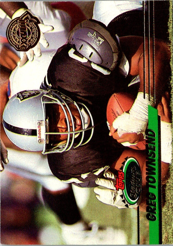1993 Stadium Club Super Teams Bowl Greg Townsend #458