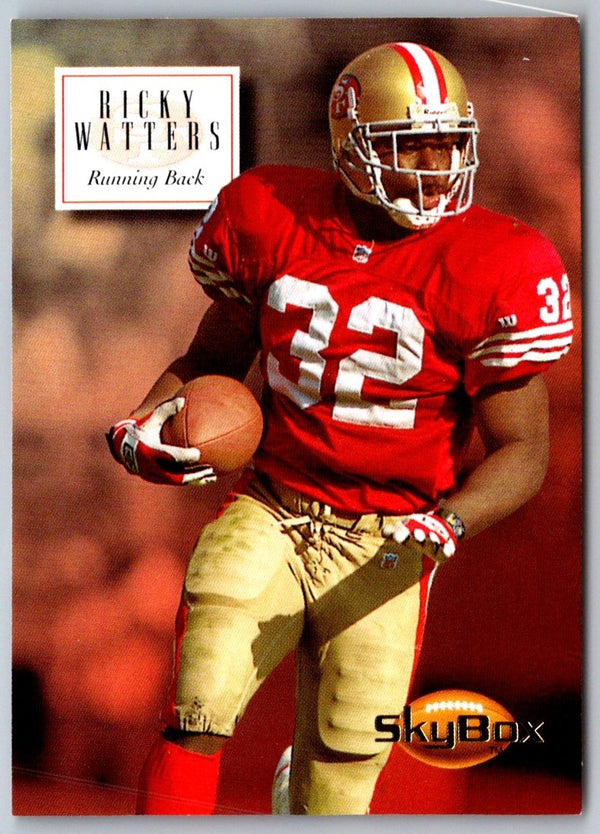 1994 SkyBox Premium Ricky Watters #140