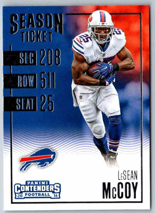 2016 Contenders LeSean McCoy #53