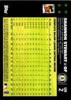 2007 Topps Updates & Highlights Shannon Stewart #UH2