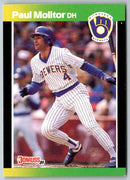 1989 Donruss Baseball's Best Paul Molitor