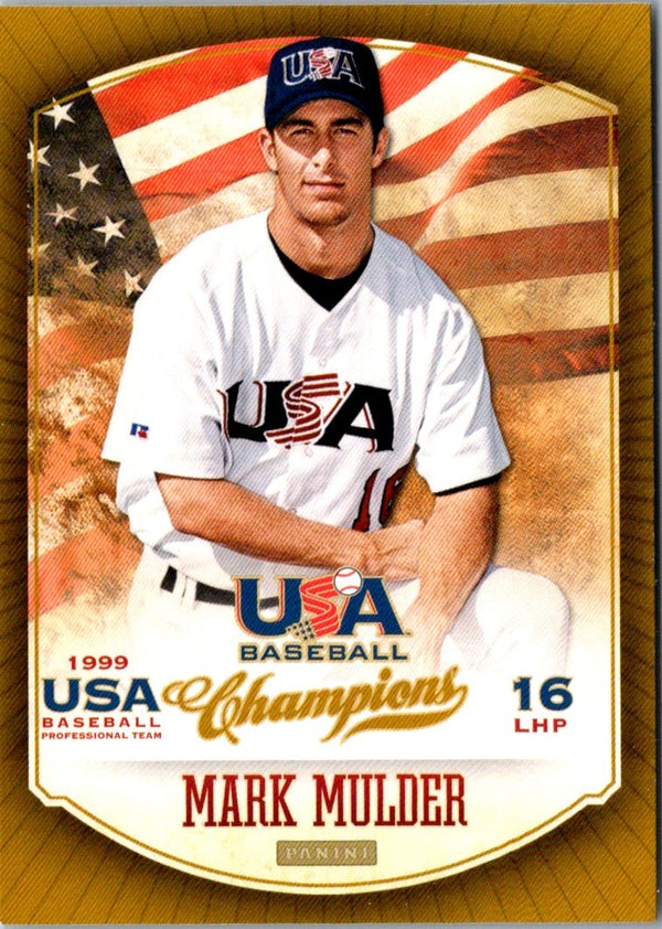 2013 Panini USA Champions Mark Mulder #36