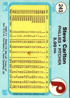 1982 Fleer Steve Carlton #243