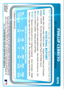 2011 Bowman Chrome Prospects Phillip Cerreto