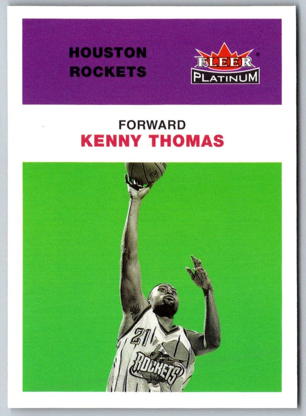 2001 Fleer Platinum Kenny Thomas #165