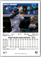 1993 Donruss Kelly Gruber #453