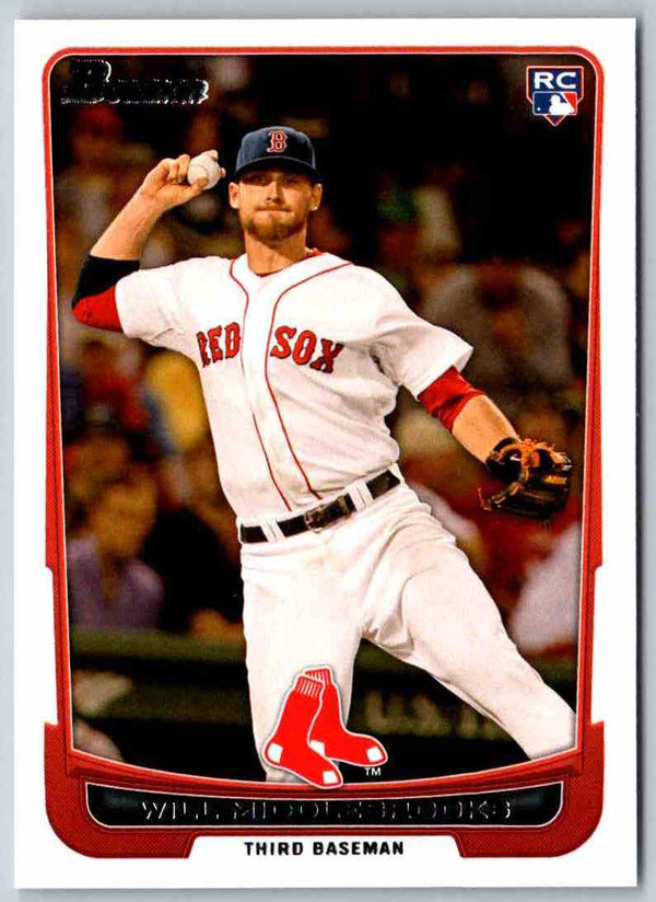 2012 Bowman Will Middlebrooks #40