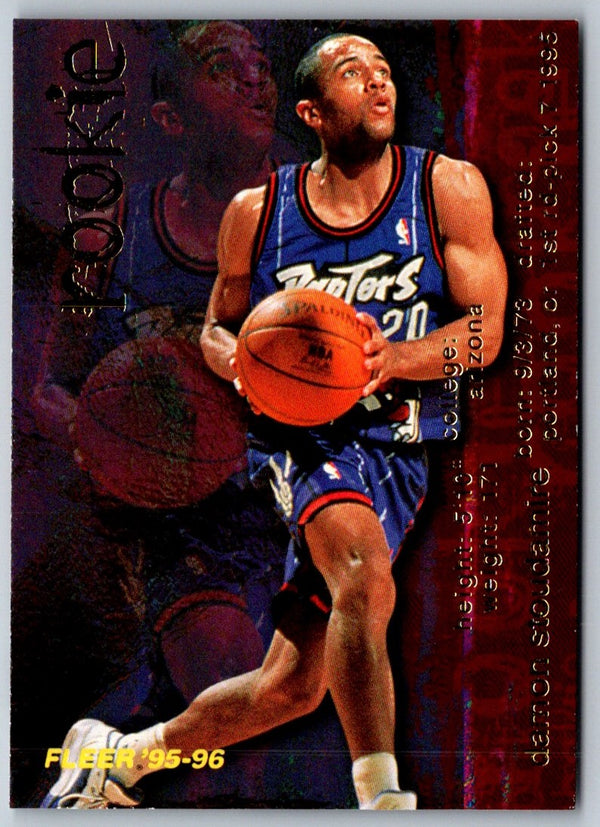 1995 Fleer Damon Stoudamire #311 Rookie