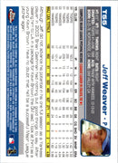 2004 Topps Traded & Rookies Chrome Jeff Weaver