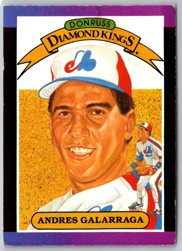 1989 Donruss Diamond King Andres Galarraga #14