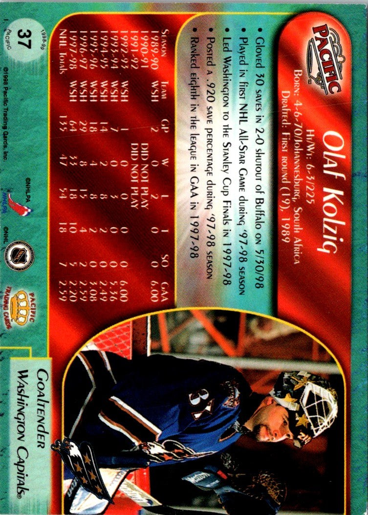 1998 Pacific Olaf Kolzig