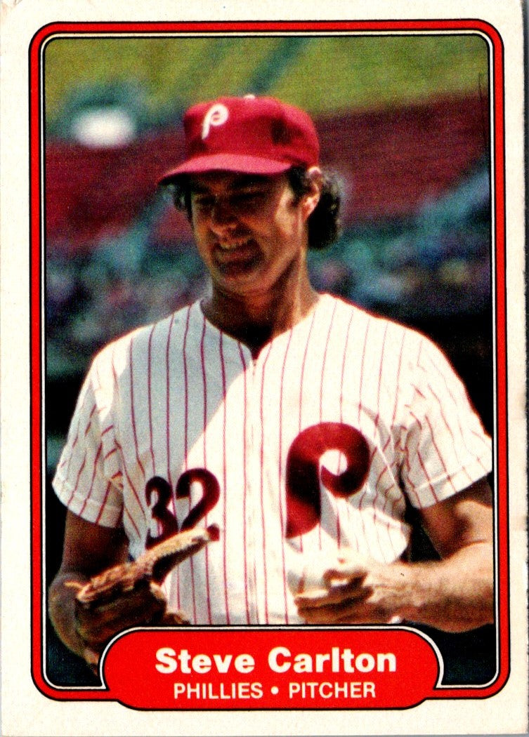 1982 Fleer Steve Carlton