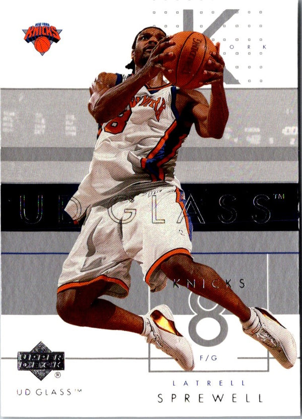 2002 Upper Deck Inspirations Latrell Sprewell #59