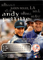 1999 SkyBox Thunder Andy Pettitte #172