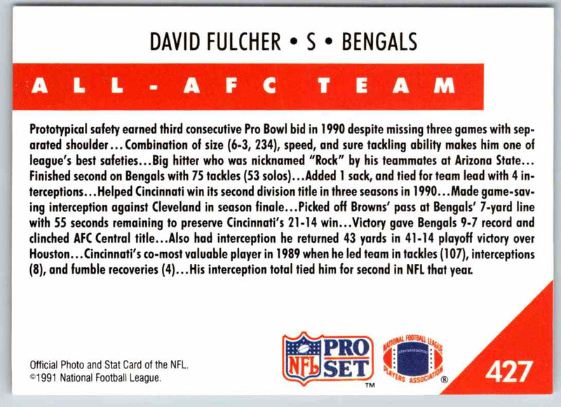 1992 Proset David Fulcher