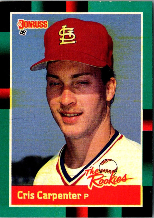 1988 Donruss The Rookies Cris Carpenter #50