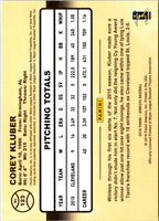 2016 Donruss Corey Kluber #123