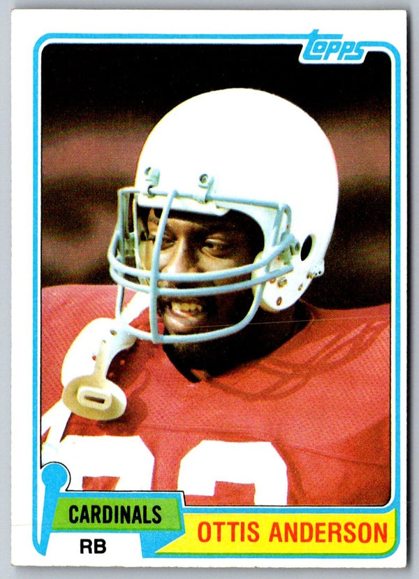 1981 Topps Ottis Anderson #365