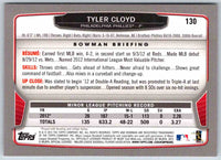 2013 Bowman Tyler Cloyd #130