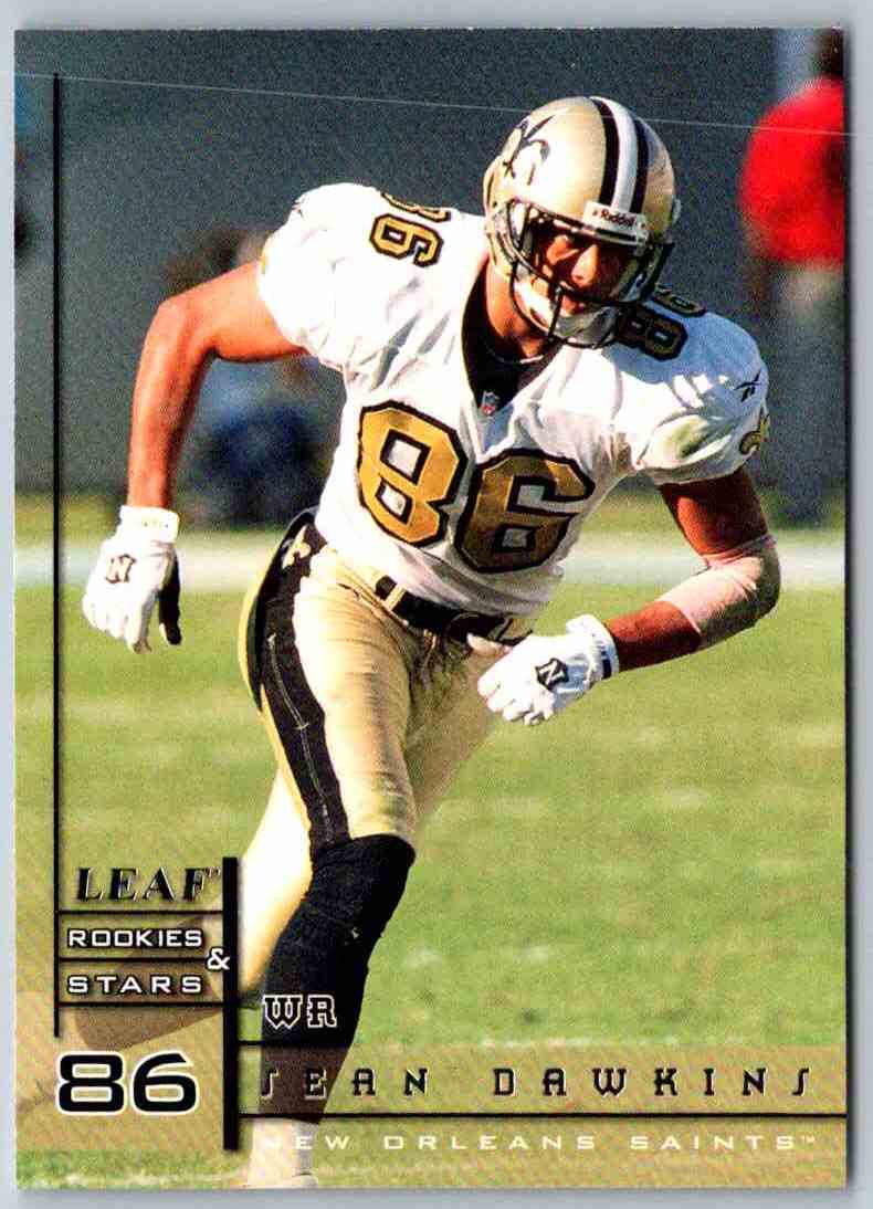 1998 Leaf Rookies And Stars Sean Dawkins