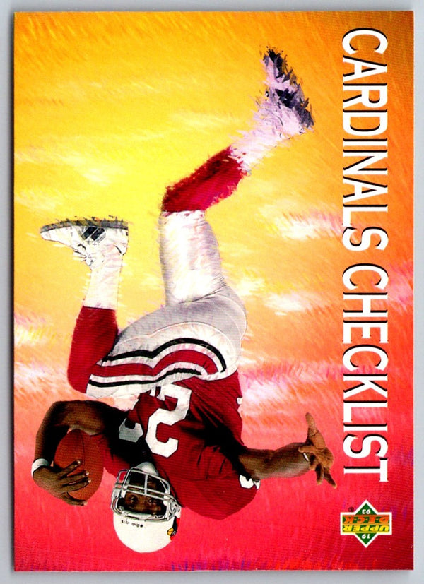 1993 Upper Deck Garrison Hearst #23 Rookie