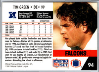 1991 Pro Set Tim Green #94