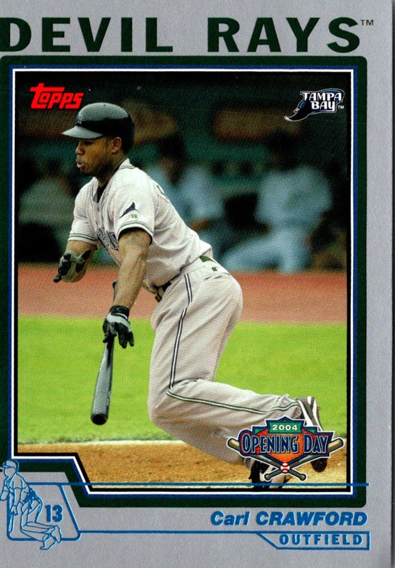 2004 Topps Opening Day Carl Crawford #127