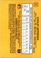 1987 Donruss Stan Jefferson #642 Rookie