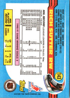 1991 Topps Rich Sutter #143