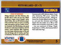 1990 Pro Set Keith Millard #5