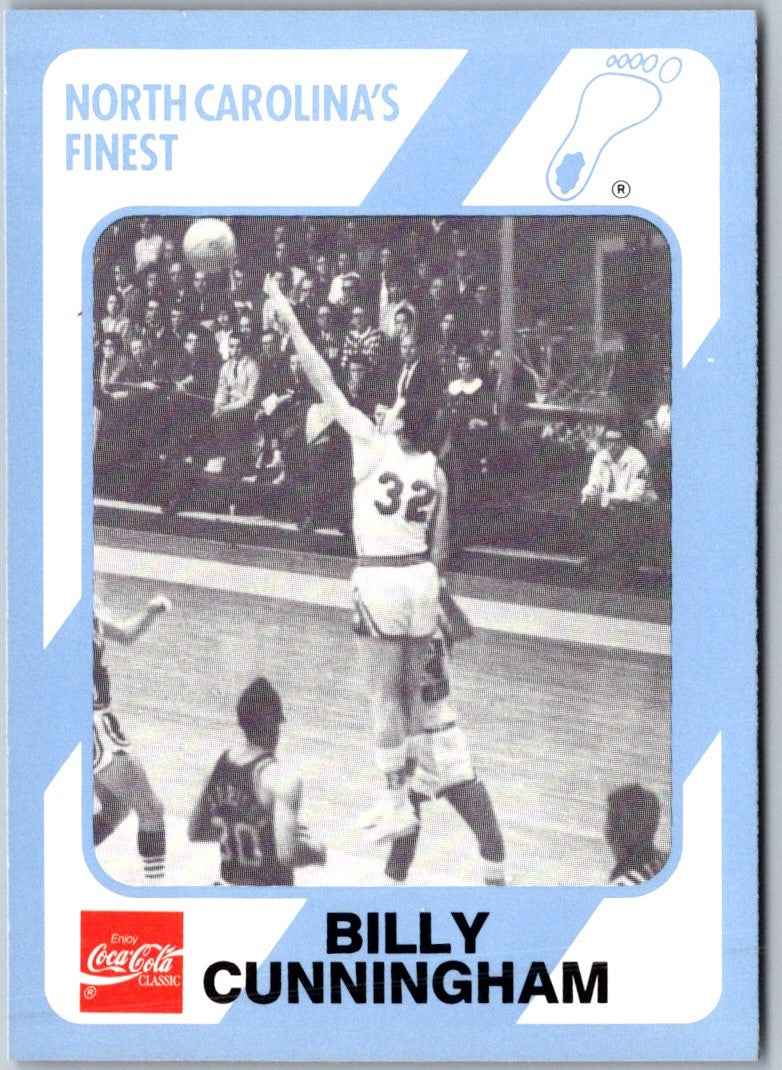 1989 Collegiate Collection North Carolina's Finest Billy Cunningham