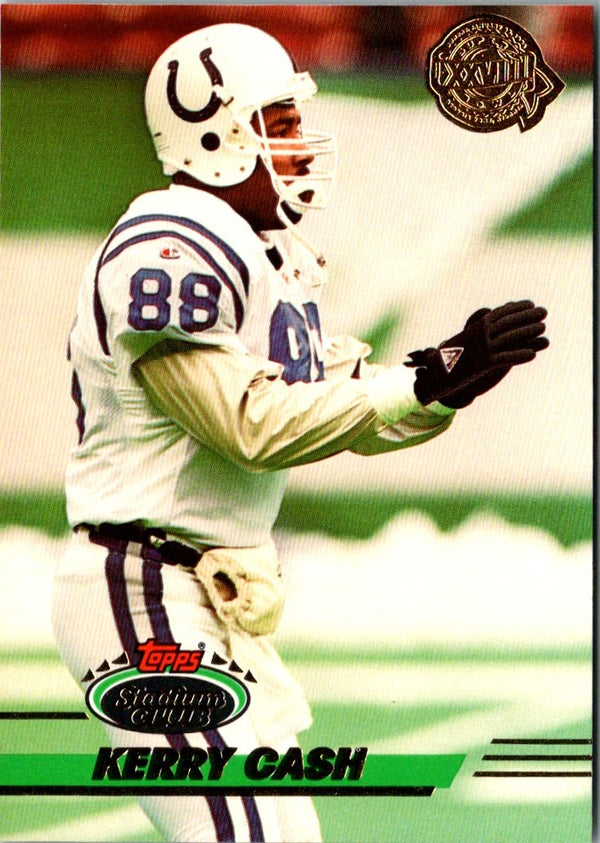 1993 Stadium Club Super Teams Bowl Kerry Cash #448