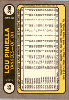 1981 Fleer Lou Piniella #85