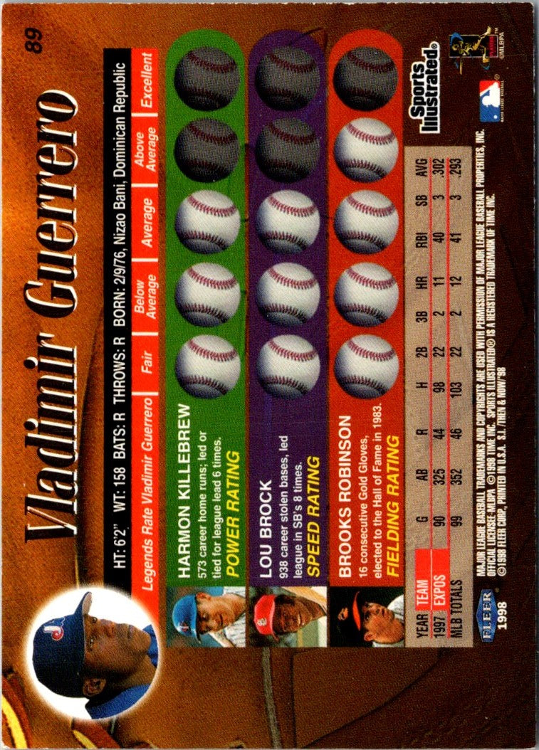 1998 Pacific Vladimir Guerrero