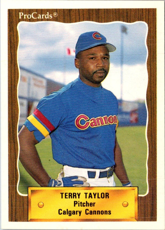 1990 ProCards Terry Taylor #651