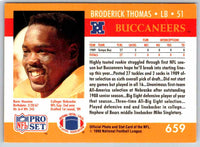 1990 Proset Broderick Thomas #659