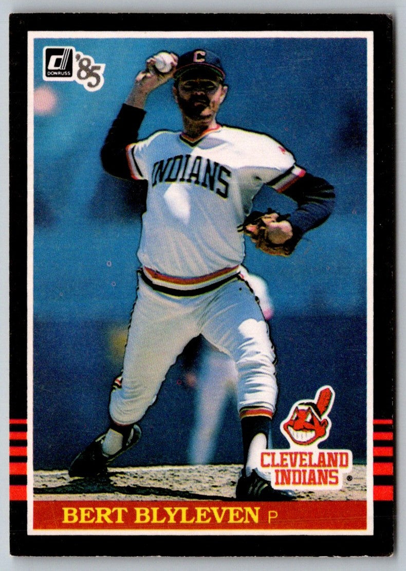 1985 Donruss Bert Blyleven