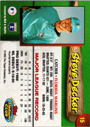 1993 Stadium Club Florida Marlins Steve Decker
