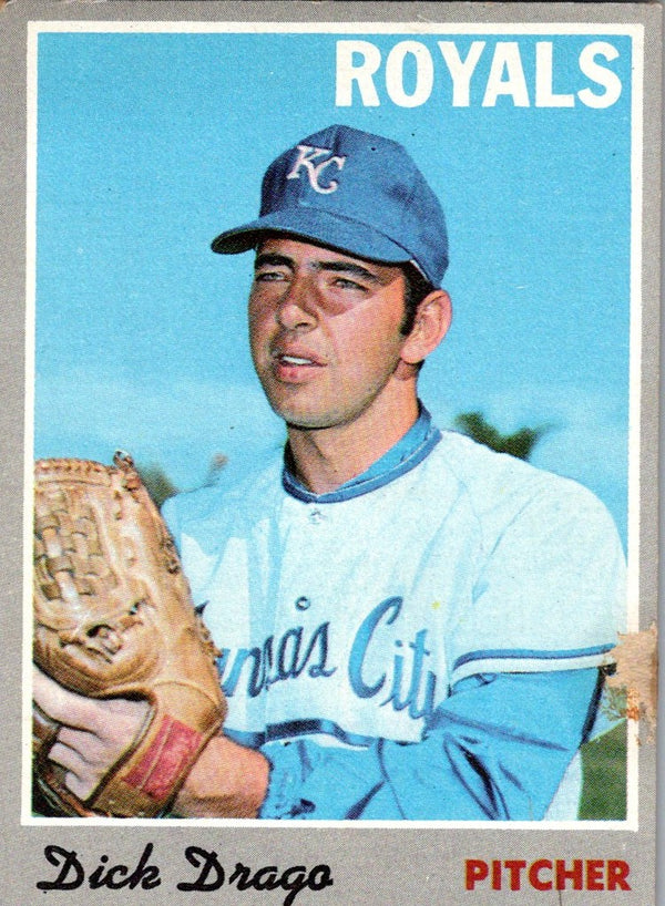 1970 Topps Dick Drago #37 EX-MT+