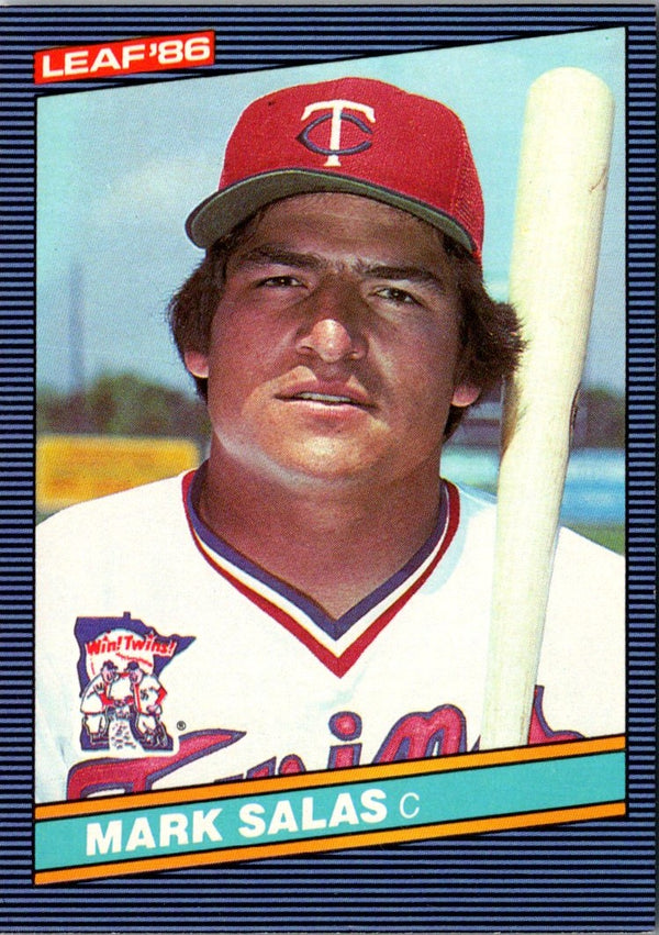 1986 Leaf Mark Salas #185