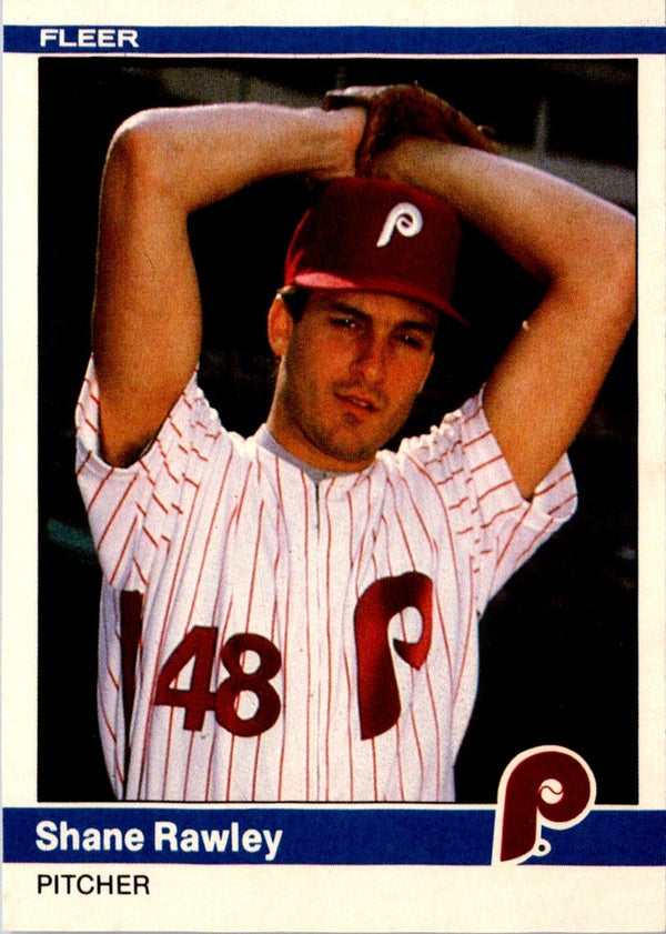 1984 Fleer Update Shane Rawley #U-94