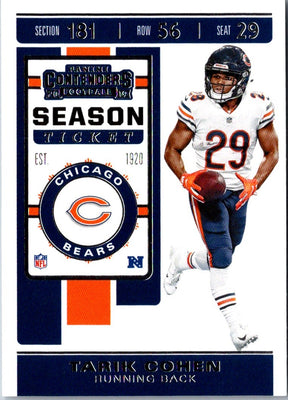 2018 Panini Flawless Tarik Cohen #56 /15