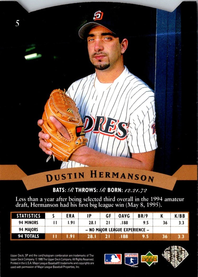 1995 SP Dustin Hermanson