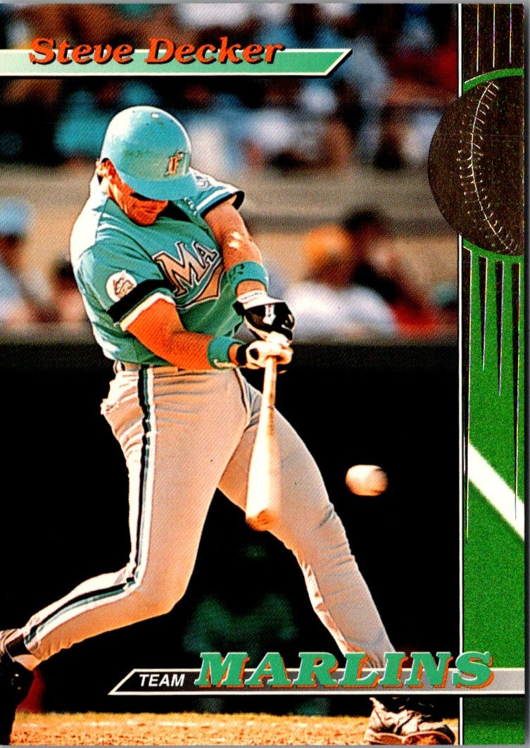 1993 Stadium Club Florida Marlins Steve Decker