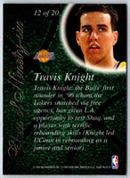 1996 Flair Travis Knight #12 OF 20